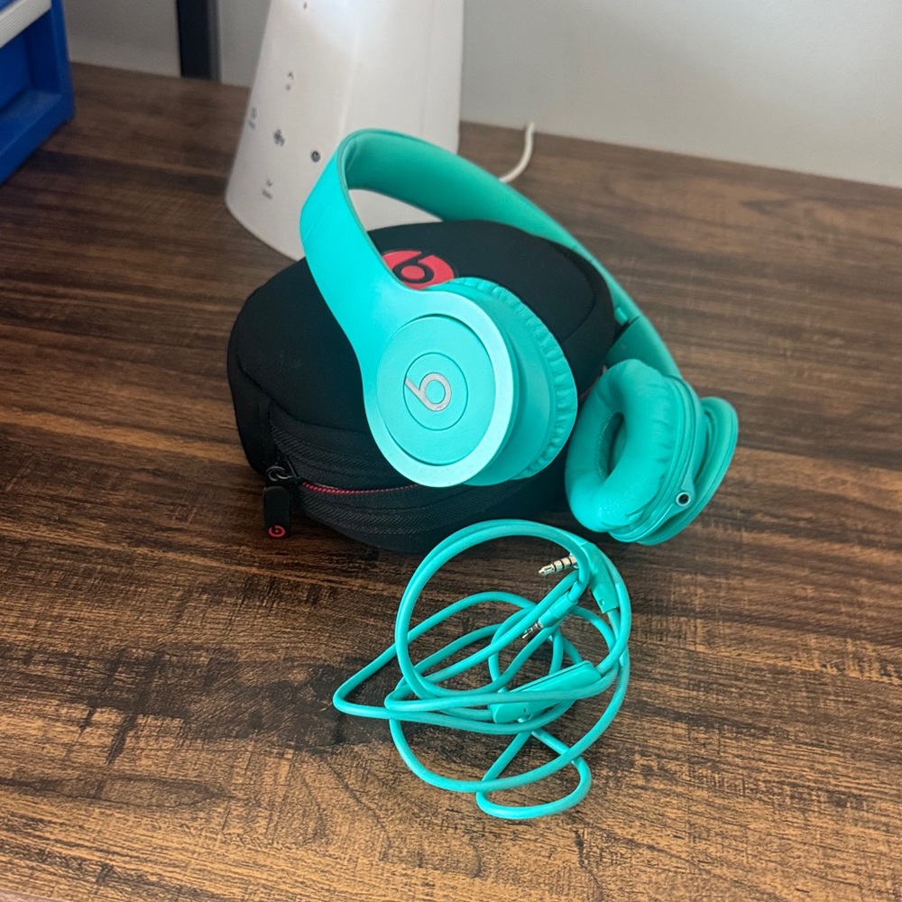 Beats Turquoise Headphones
